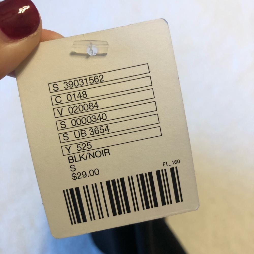 Black Cutout Top - Picture 4 of 5